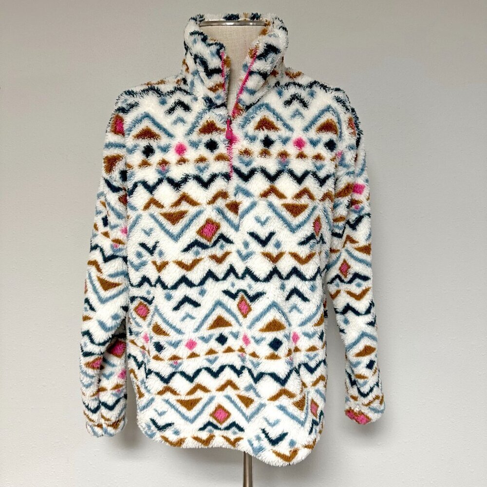Eddie Bauer Aztec Fleece - Picture 2 of 10